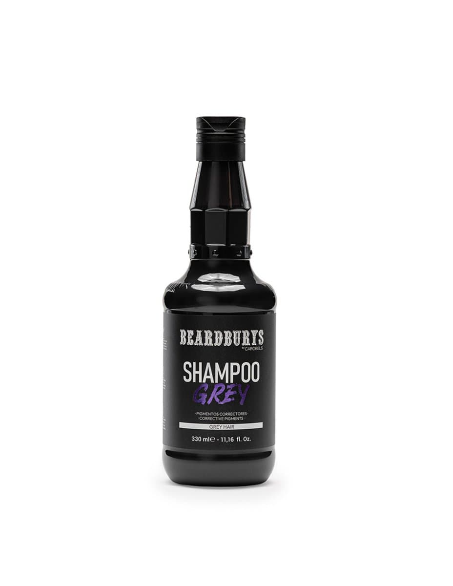 Toning shampoo for grey hair