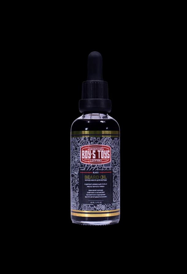 Darkening beard oil