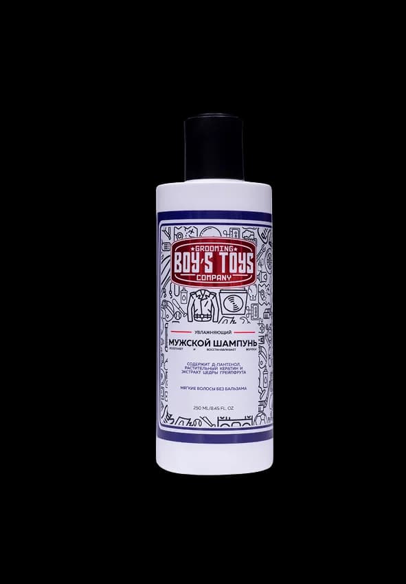Moisturizing men's shampoo